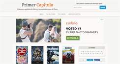 Desktop Screenshot of primercapitulo.com